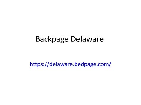 backpage delaware